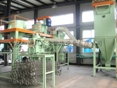 PVC材料高效氣流分級(jí)機(jī)