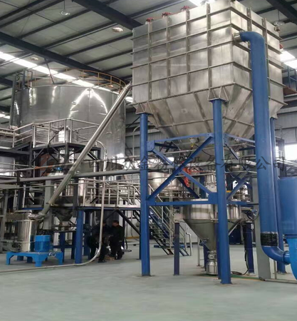 Special crushing classifier for positive and negative materials
